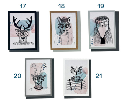 Karten «Glückwünsche und Grüsse»