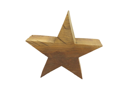 Natur-Stern aus Holz