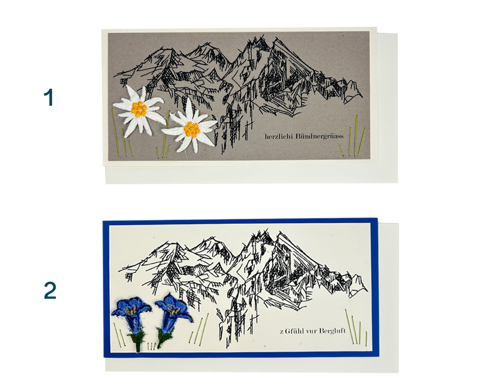 Karten «Glückwünsche und Grüsse»