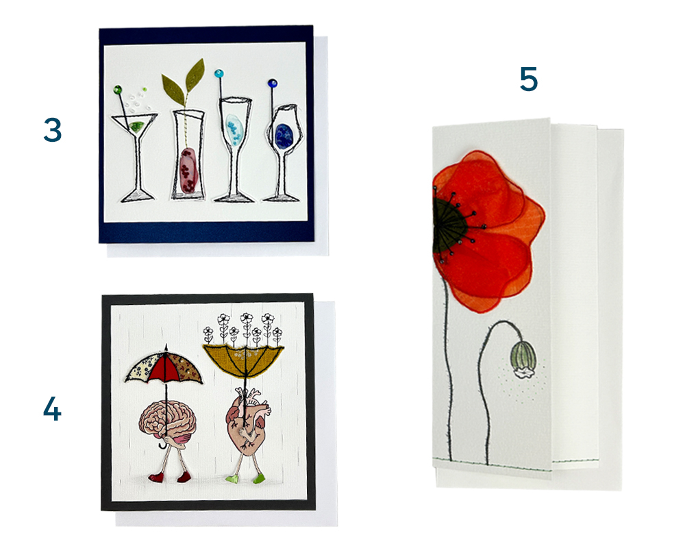 Karten «Glückwünsche und Grüsse»